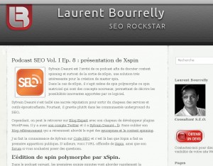 Podcast de Laurent Bourrelly à propos de xSpin
